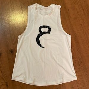 Zyia white kettle bell tank. NWOT.